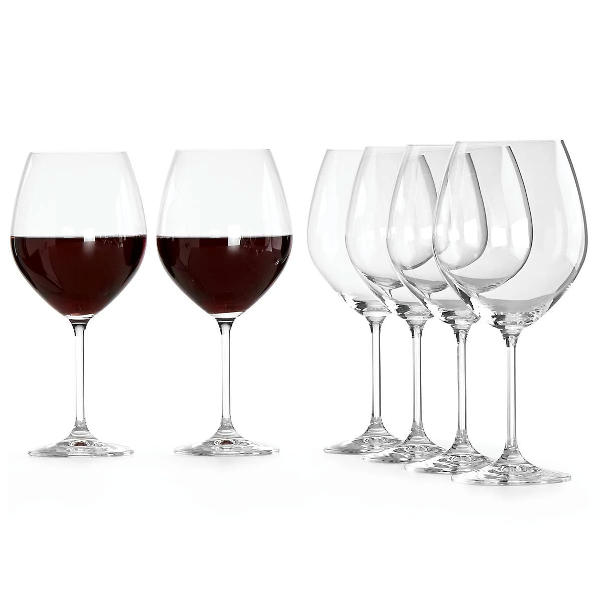 Elegant Red Wine Glass / Set of 6 + sett – One Mercantile / Sett