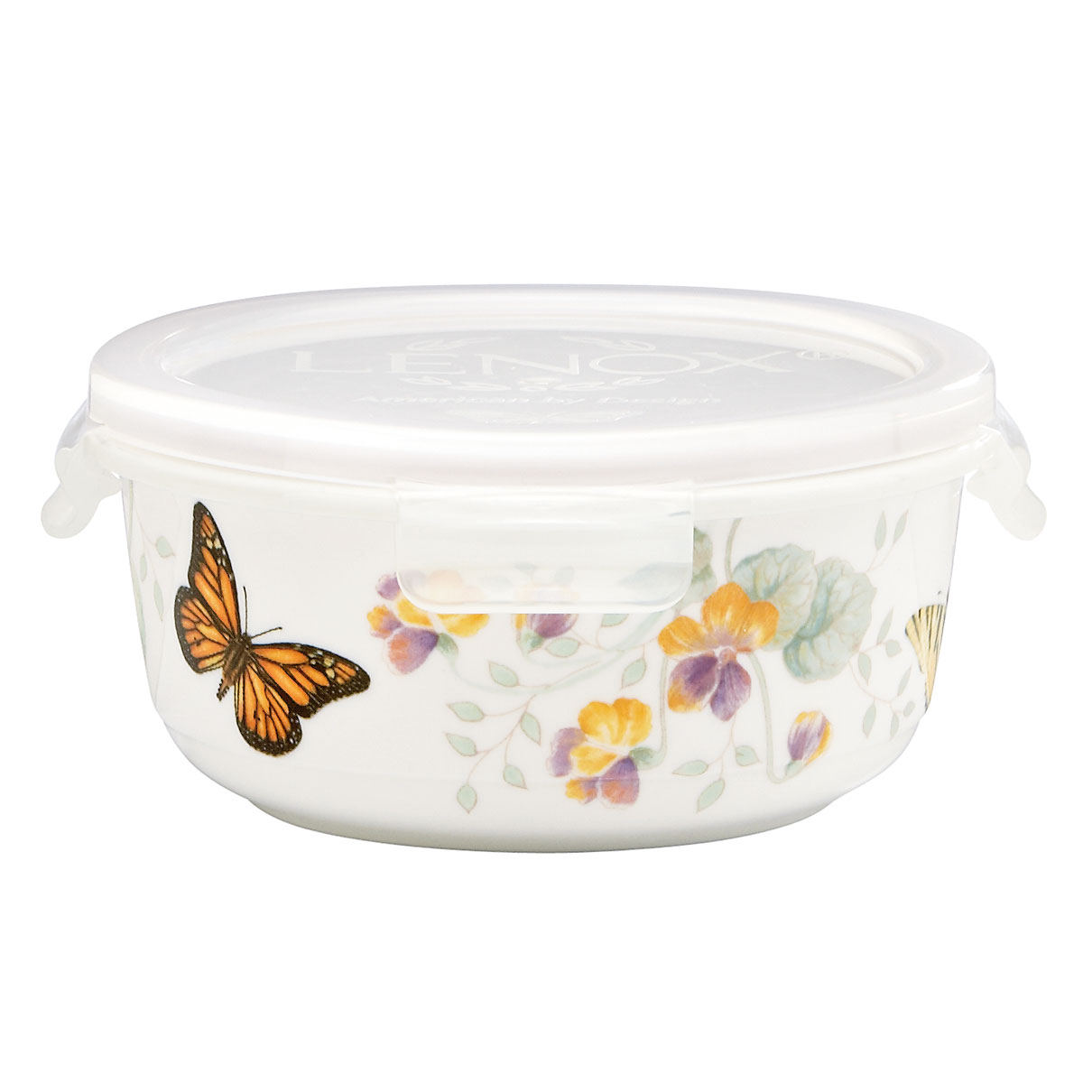 Lenox Butterfly Meadow Dinnerware Round Serving And Store