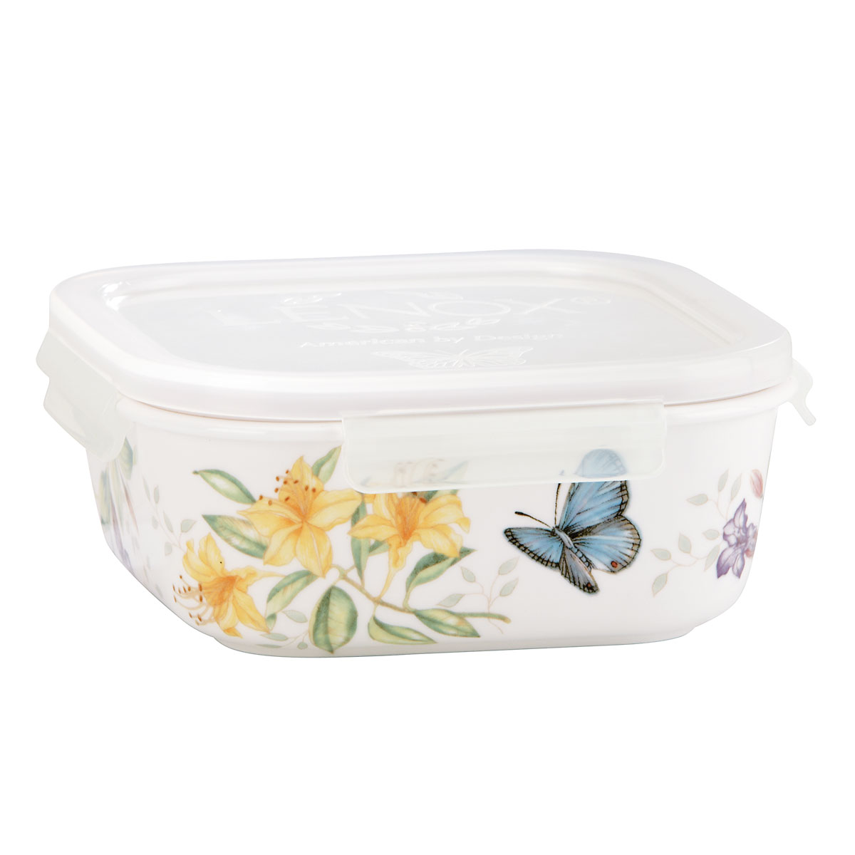 Lenox Butterfly Meadow China Square Serving And Store