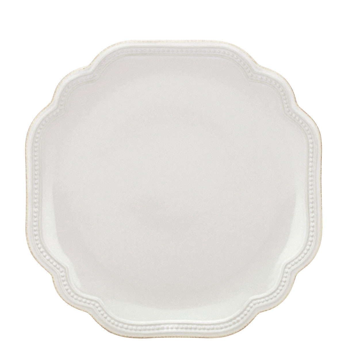 Lenox French Perle Bead White Dinnerware Accent Plate 9"