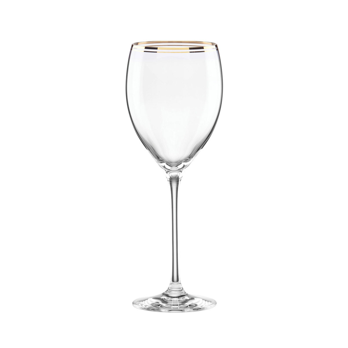 Kate Spade New York, Lenox Orleans Square Gold Crystal Wine, Single