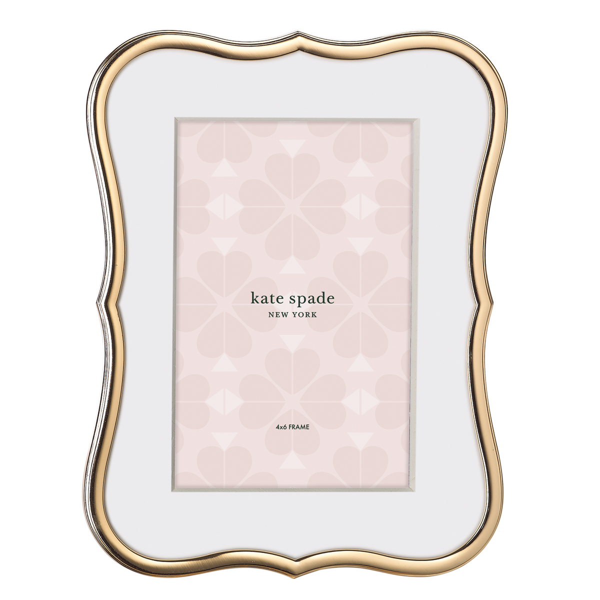 Kate Spade New York, Lenox Crown Point Gold 4x6 Metal Picture Frame