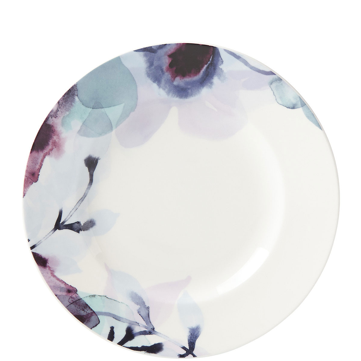 Lenox Indigo Watercolor Floral Dinnerware Accent Plate