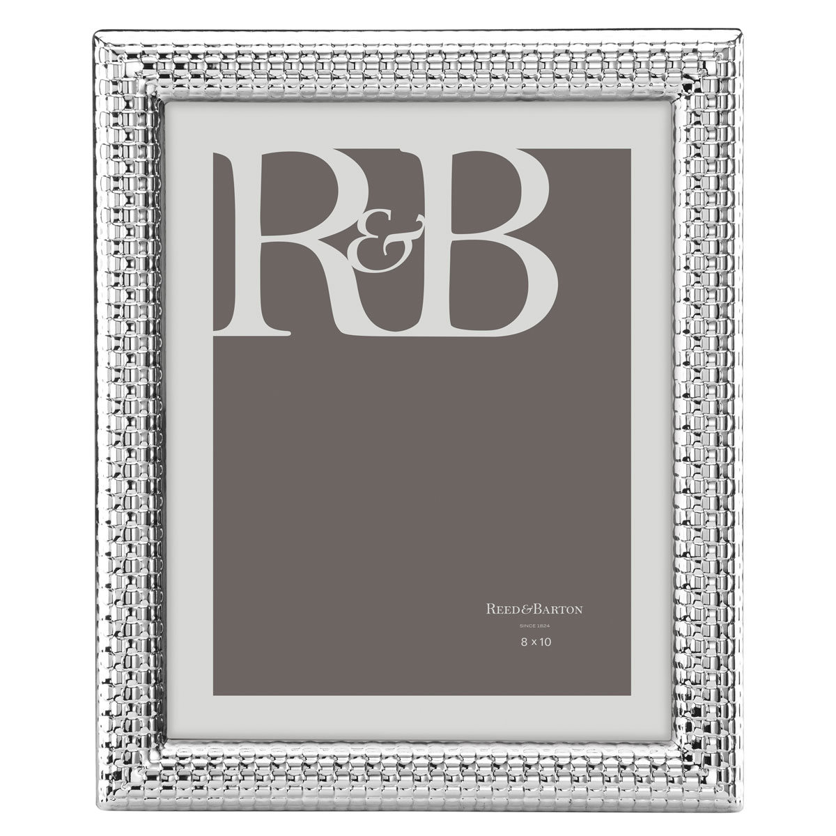 Reed And Barton Watchband Silver Frame 8X10"