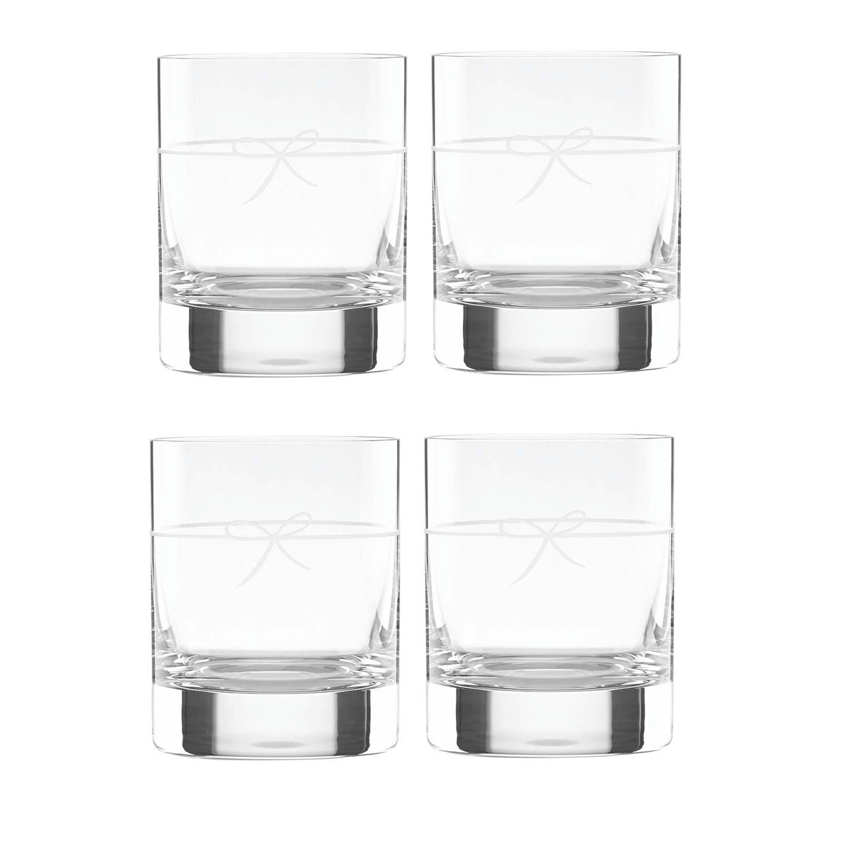 Kate Spade New York, Lenox Clearview Street Stemless Crystal Red Wine, Set of 4