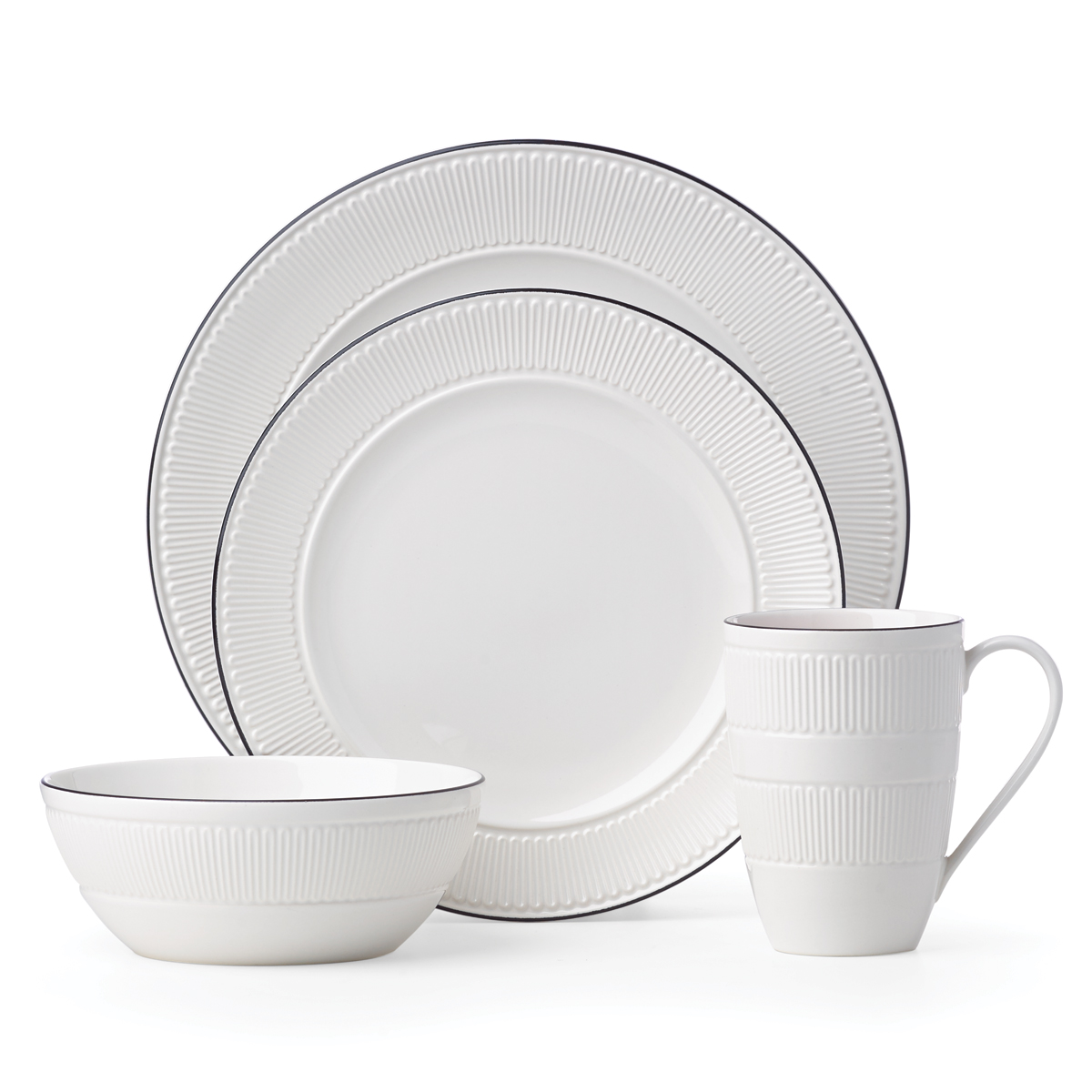 Kate Spade China by Lenox, York Avenue 4 Piece Place Setting
