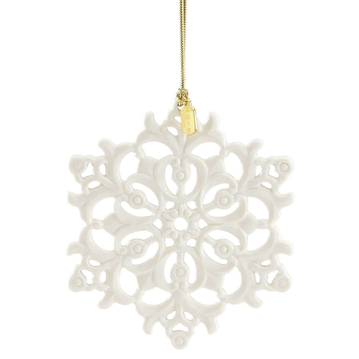 Lenox Snow Fantasies Snowflake Christmas Ornament