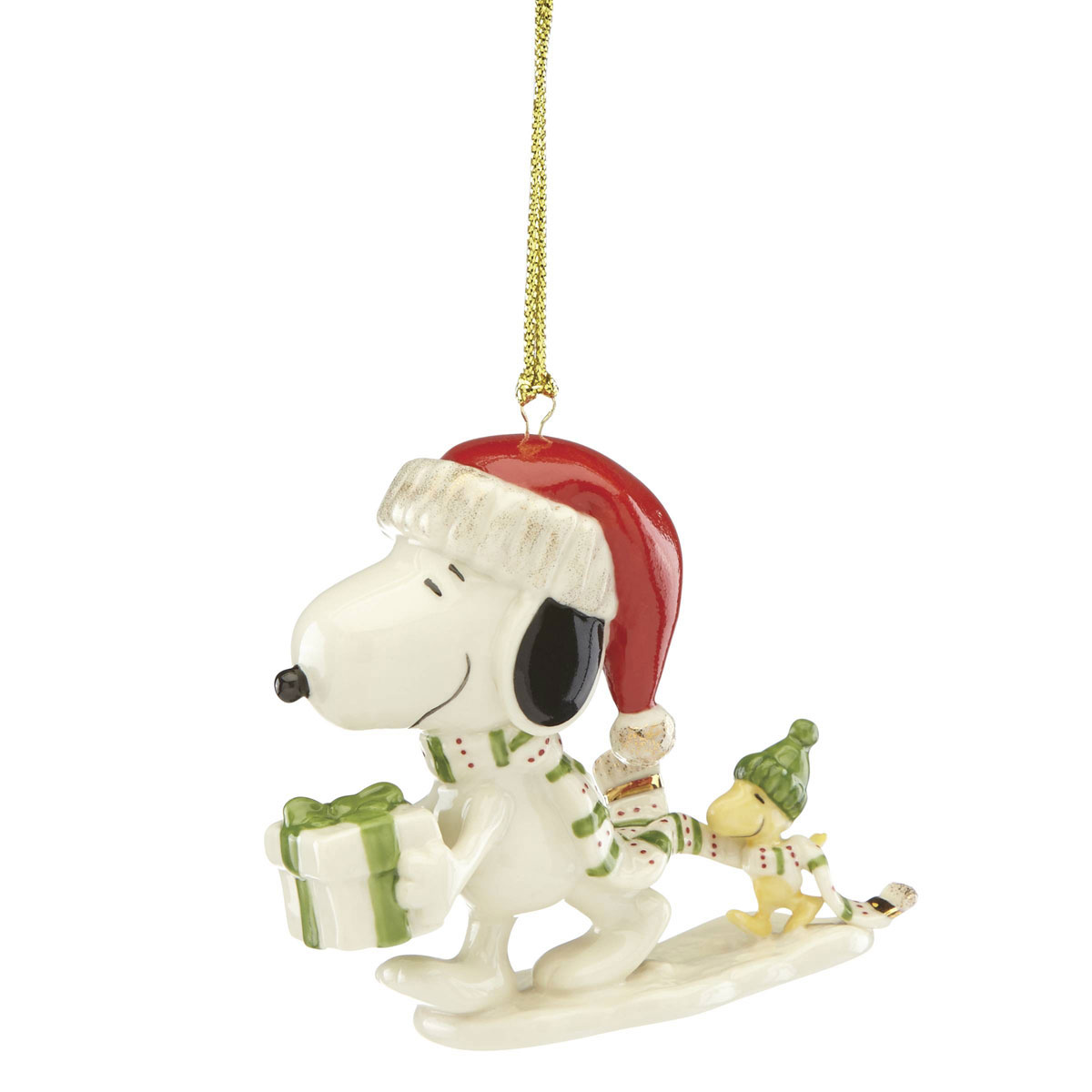 Lenox 2018 Snoopy Holiday Gift Christmas Ornament
