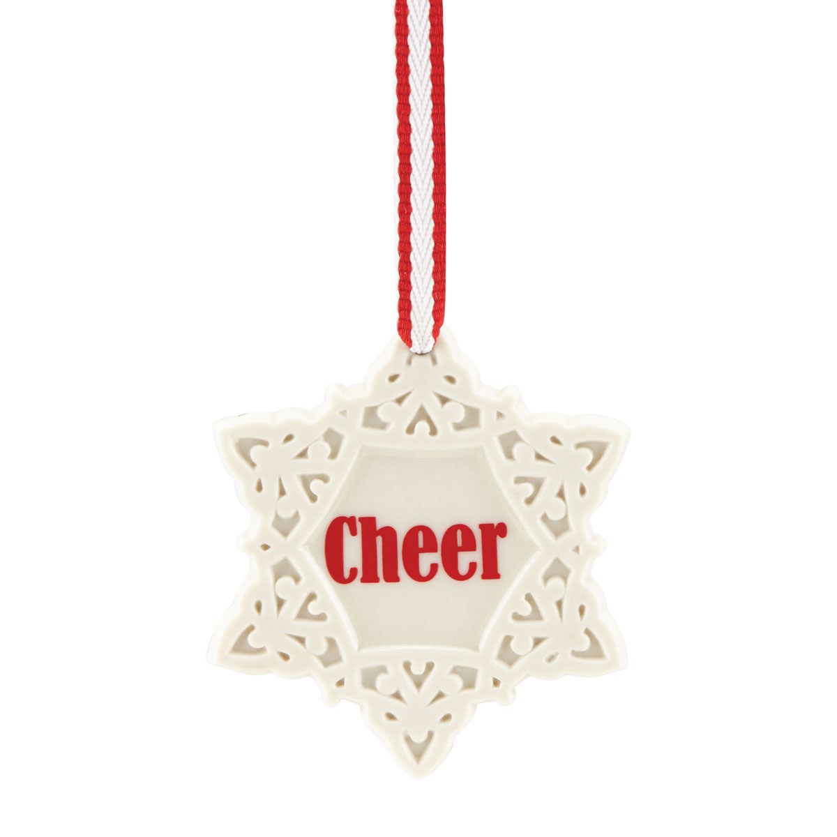 Lenox Cheer Snowflake Christmas Ornament