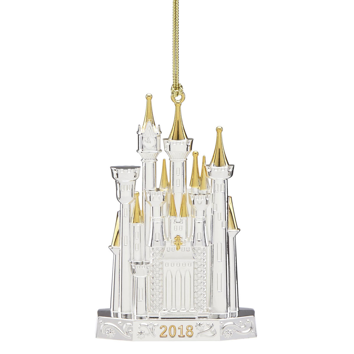 Lenox 2018 Disney Castle Christmas Ornament