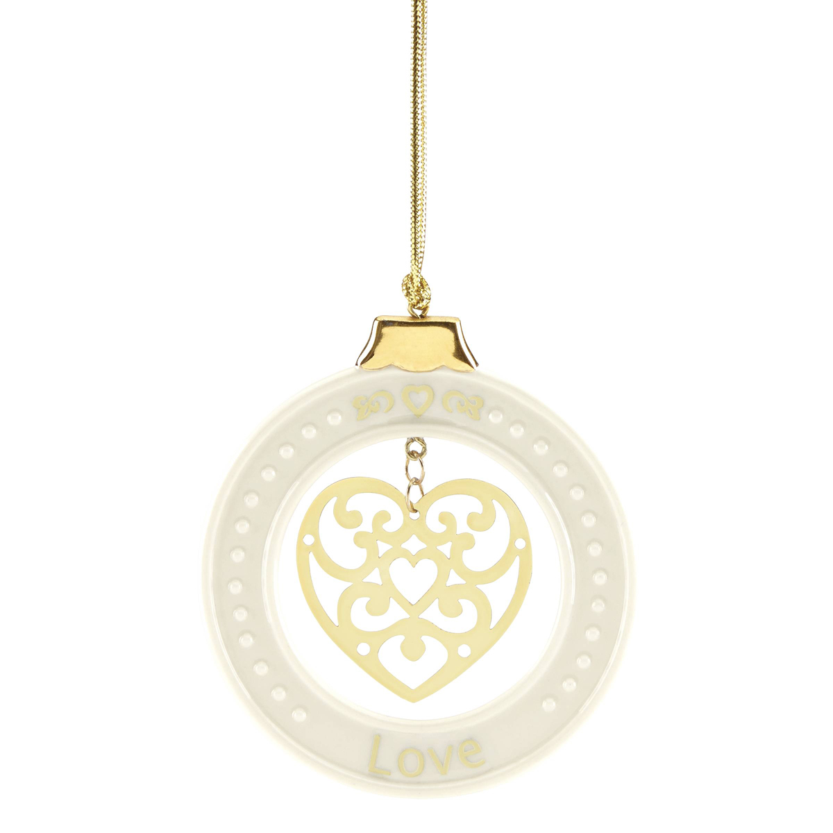 Lenox 2019 Love Ornament