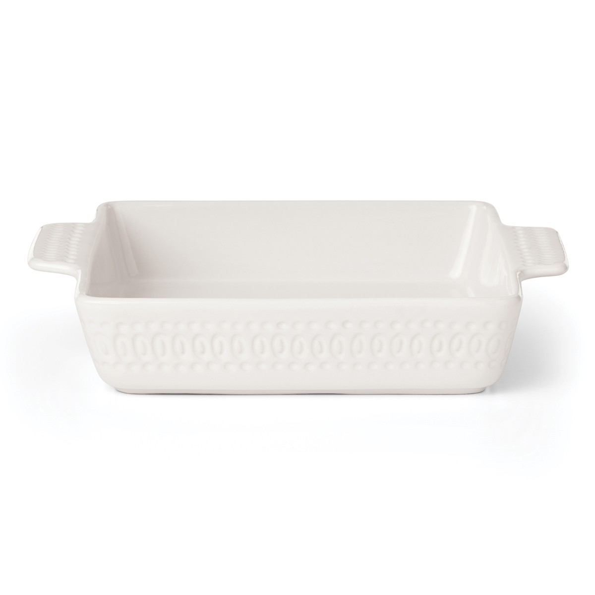 Kate Spade China by Lenox, Stoneware Willow Drive Cream Square Baker