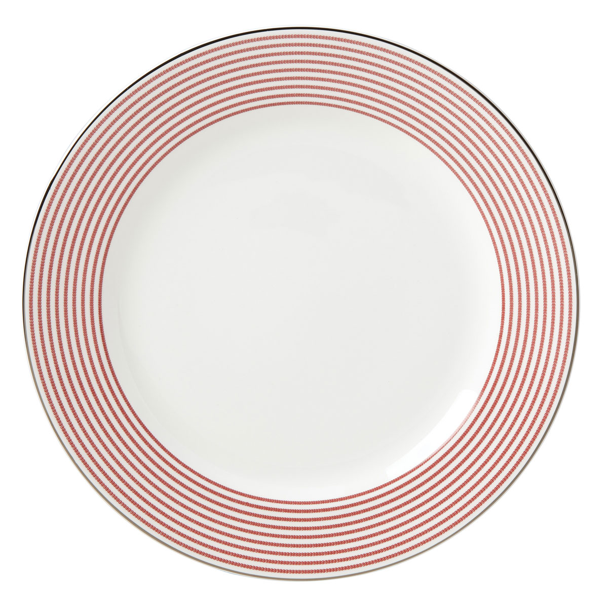 Kate Spade China by Lenox, Laurel St Red Dinner Plate, Single
