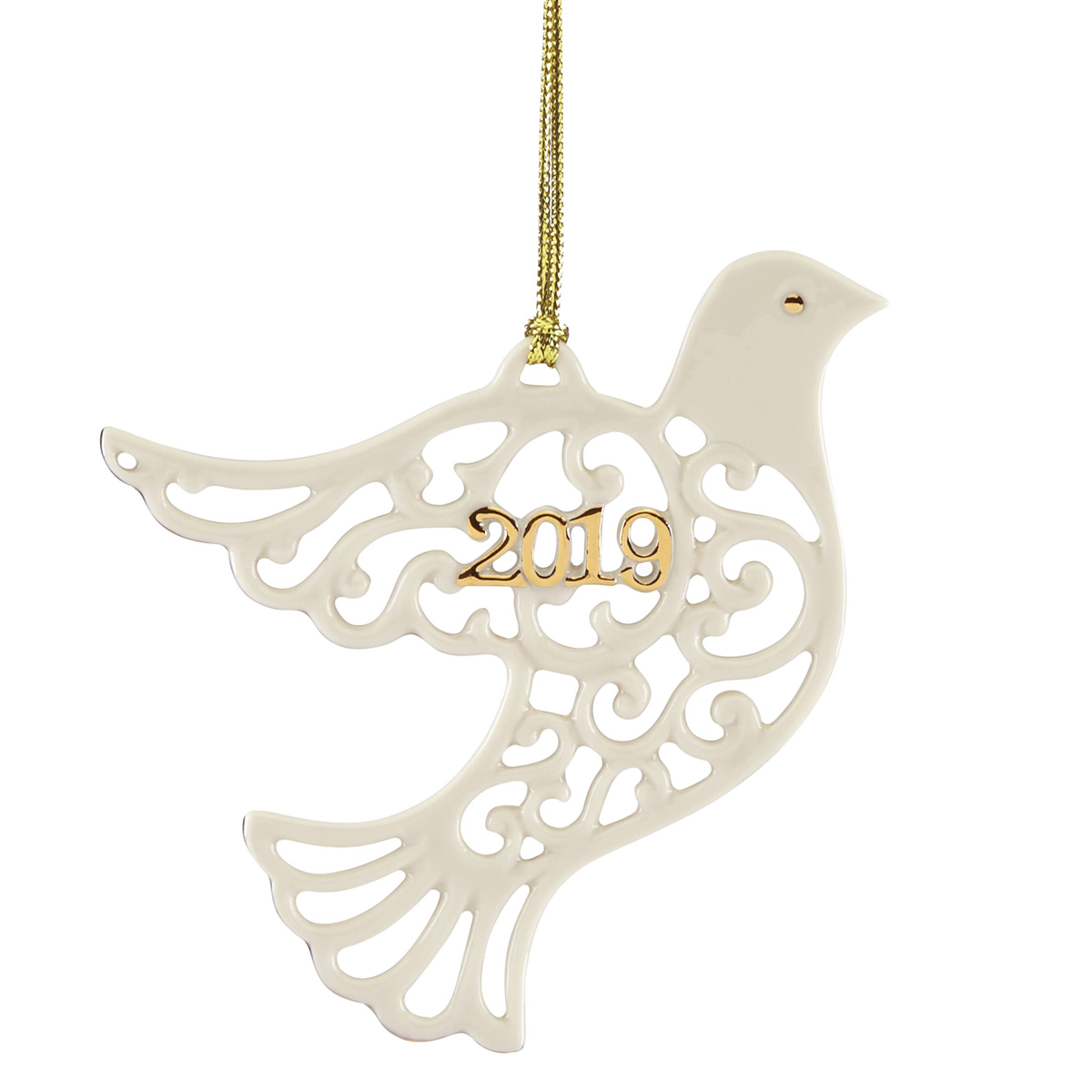 Lenox 2019 A Year to Remember Ornament, Dove