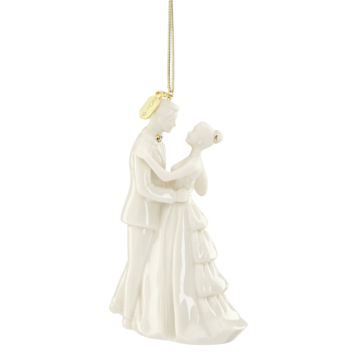 Lenox 2019 Bride and Groom Ornament
