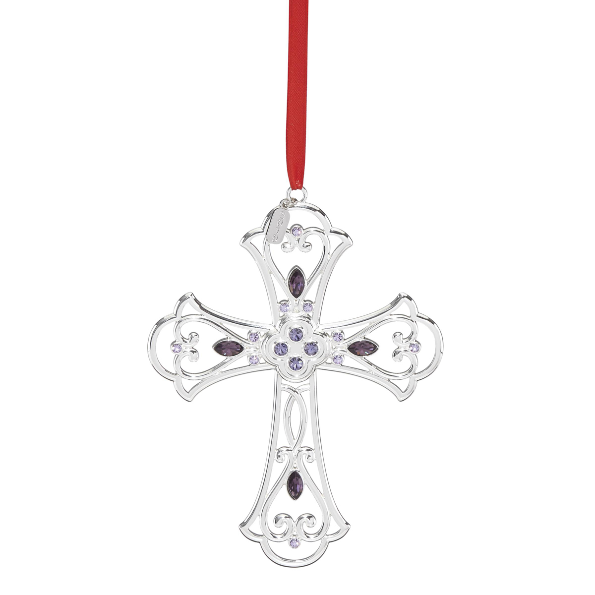 Lenox 2019 Gemmed Cross Ornament