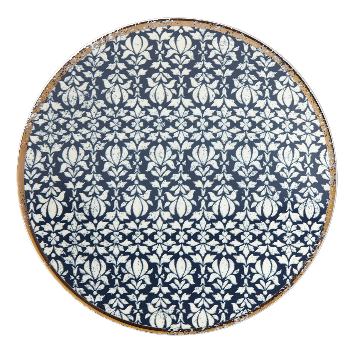 Lenox Global Tapestry Sapphire China Dessert Plate
