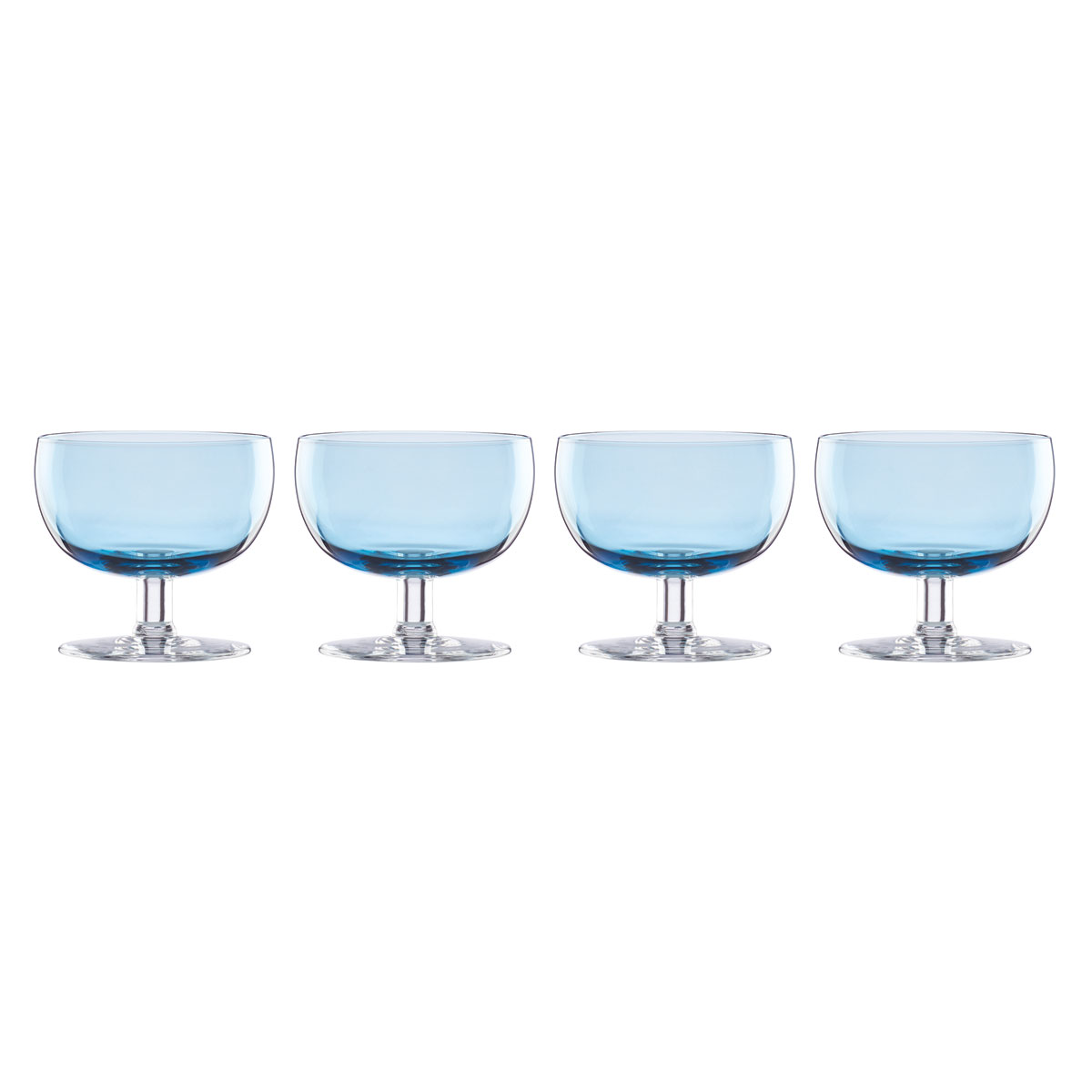 Lenox Valencia Blue Cocktail Glass Set Of Four