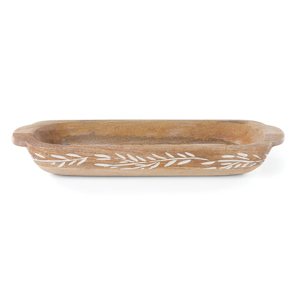 Lenox Textured Neutrals Wood Dough Bowl