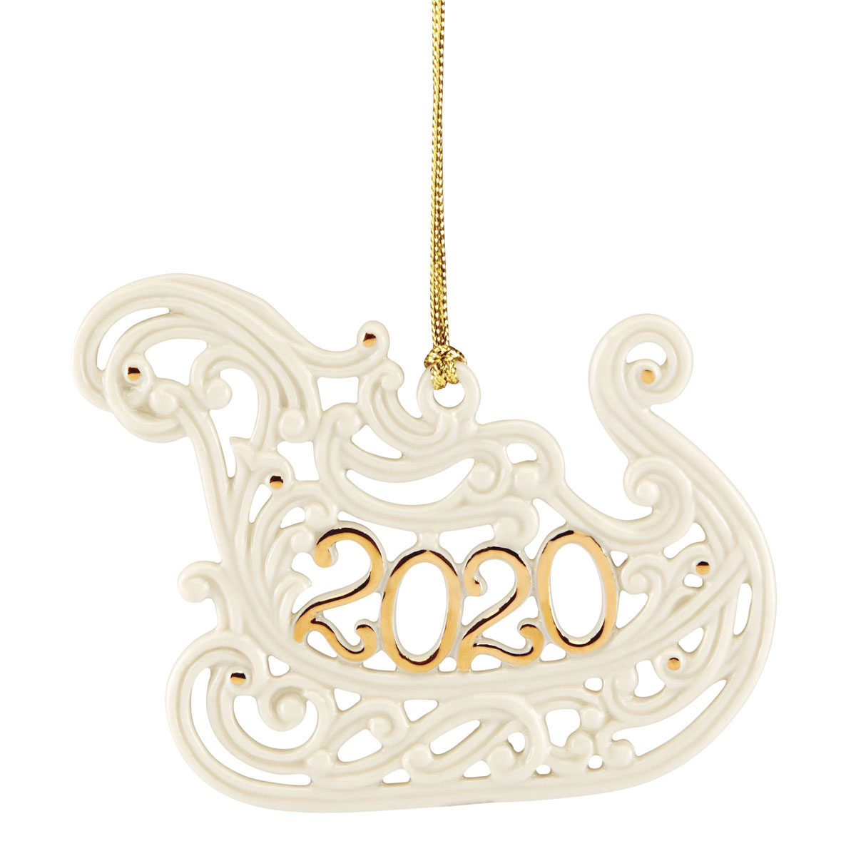 Lenox 2020 A Year To Remember Sleigh Ornament