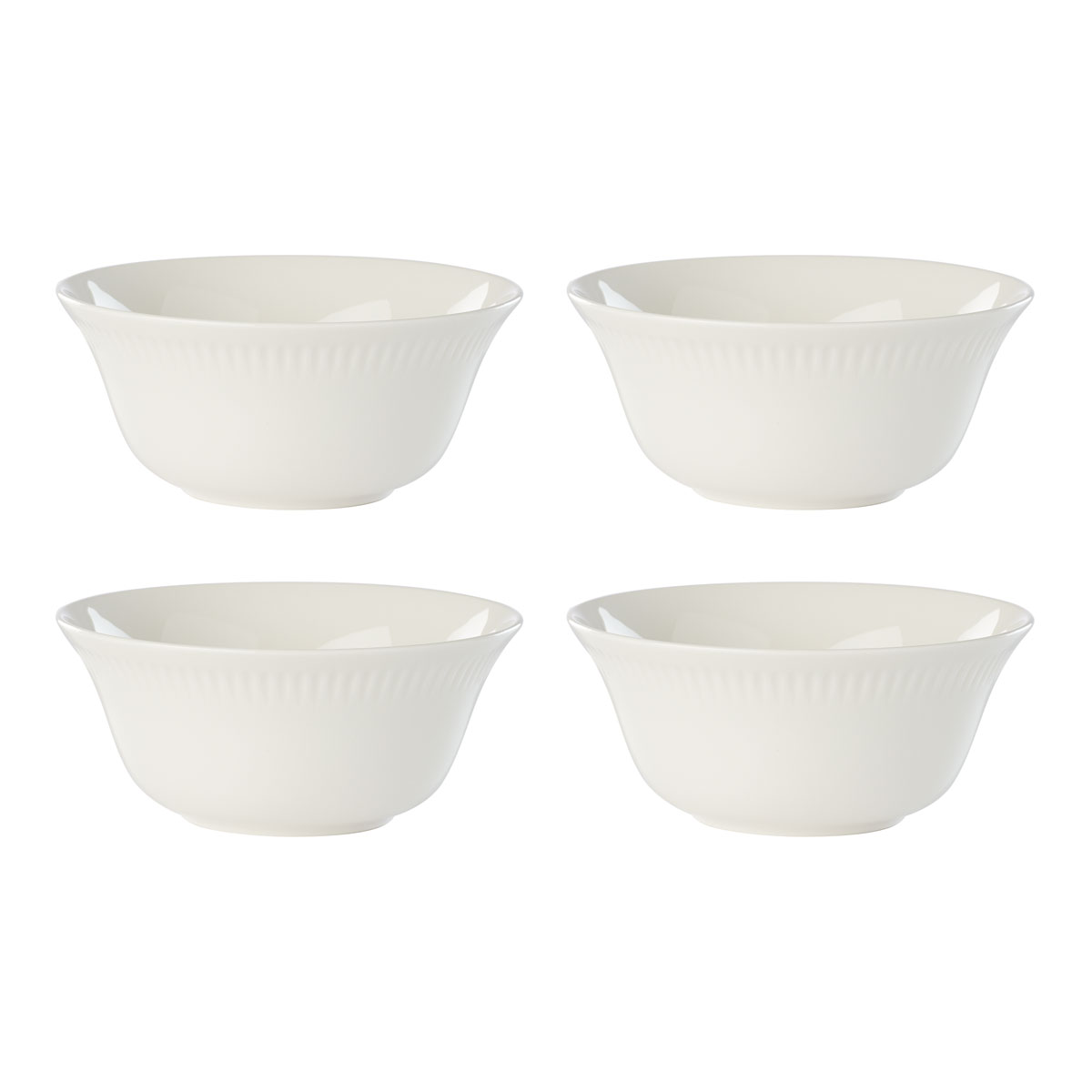 Lenox Profile Dinnerware All Purpose Bowl White Set Of Four