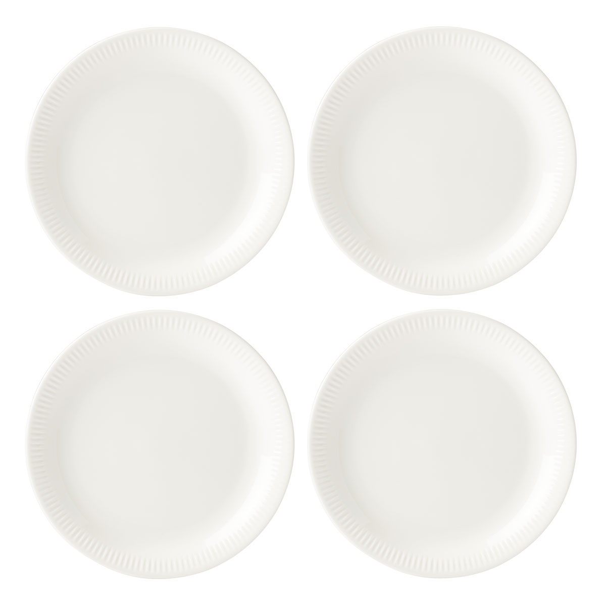 Lenox Profile China Dinner Plate White Set Of Four