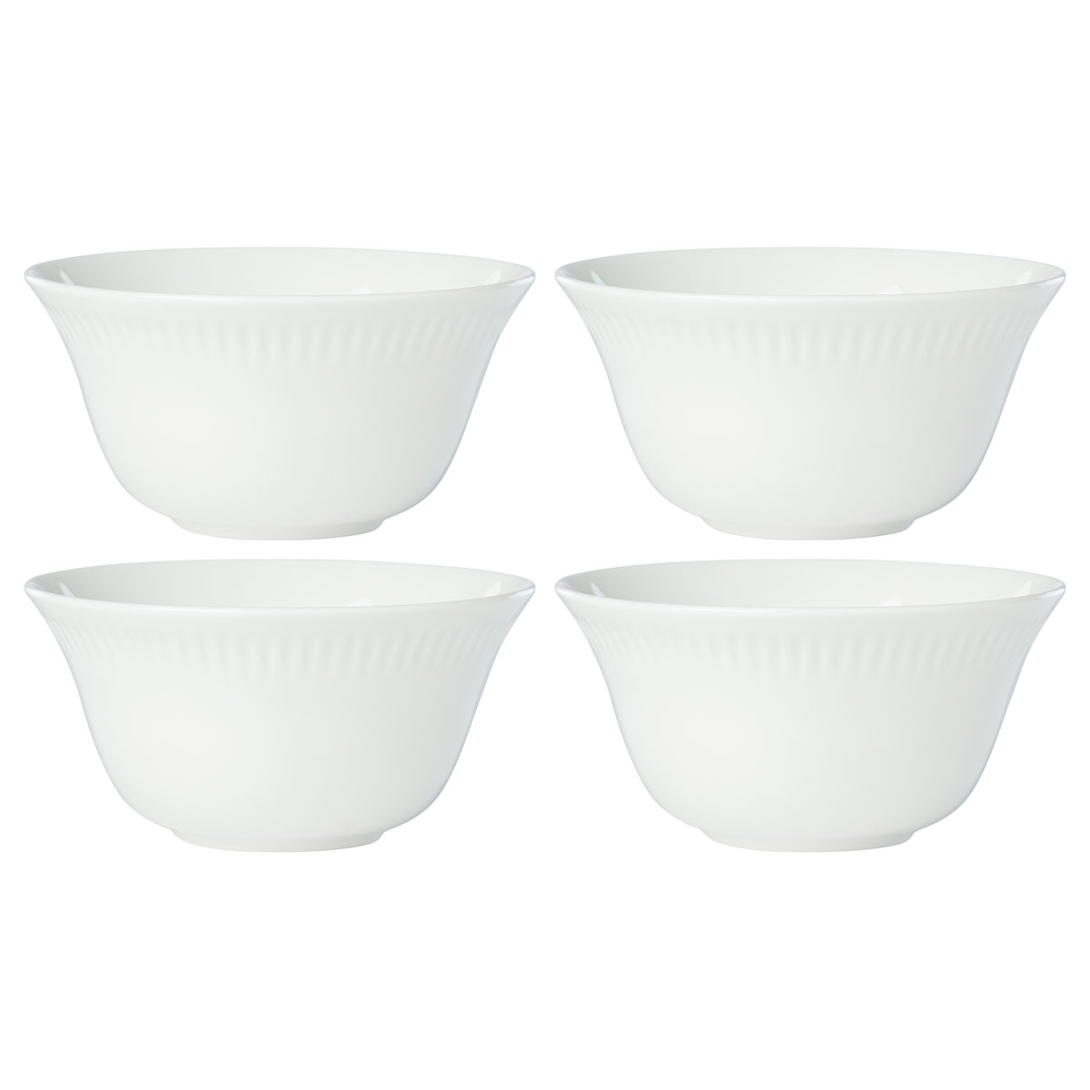 Lenox Profile China Small Bowl White Set Of Four