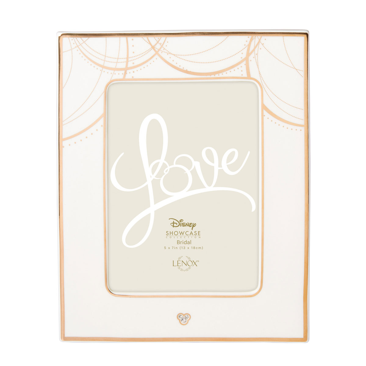 Lenox Disney Bridal Picture Frame 5x7"