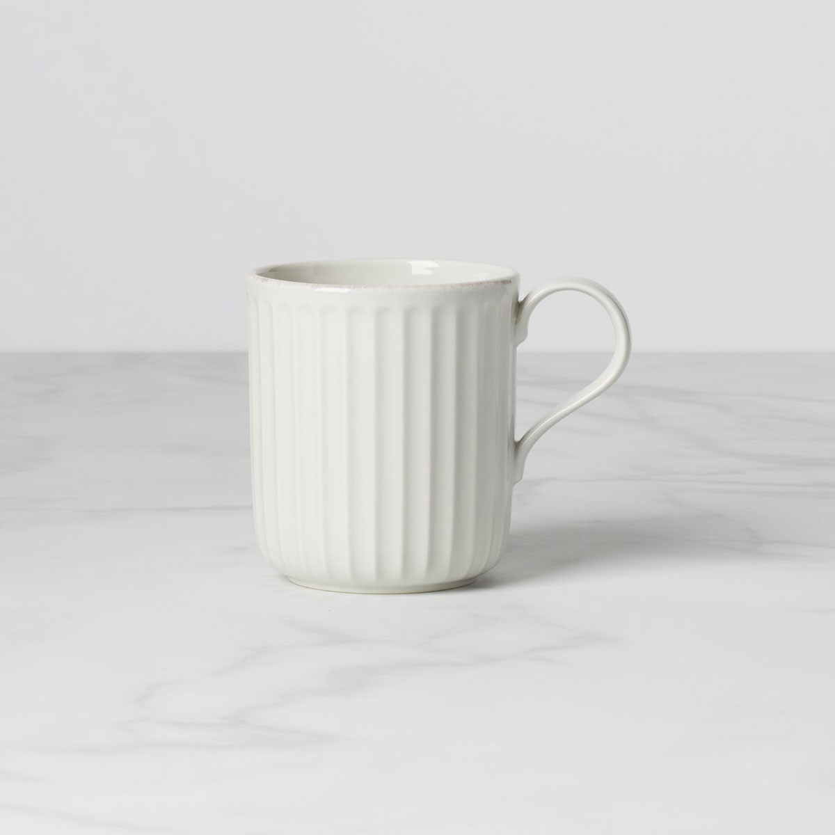 Lenox French Perle Scallop Mug, Single