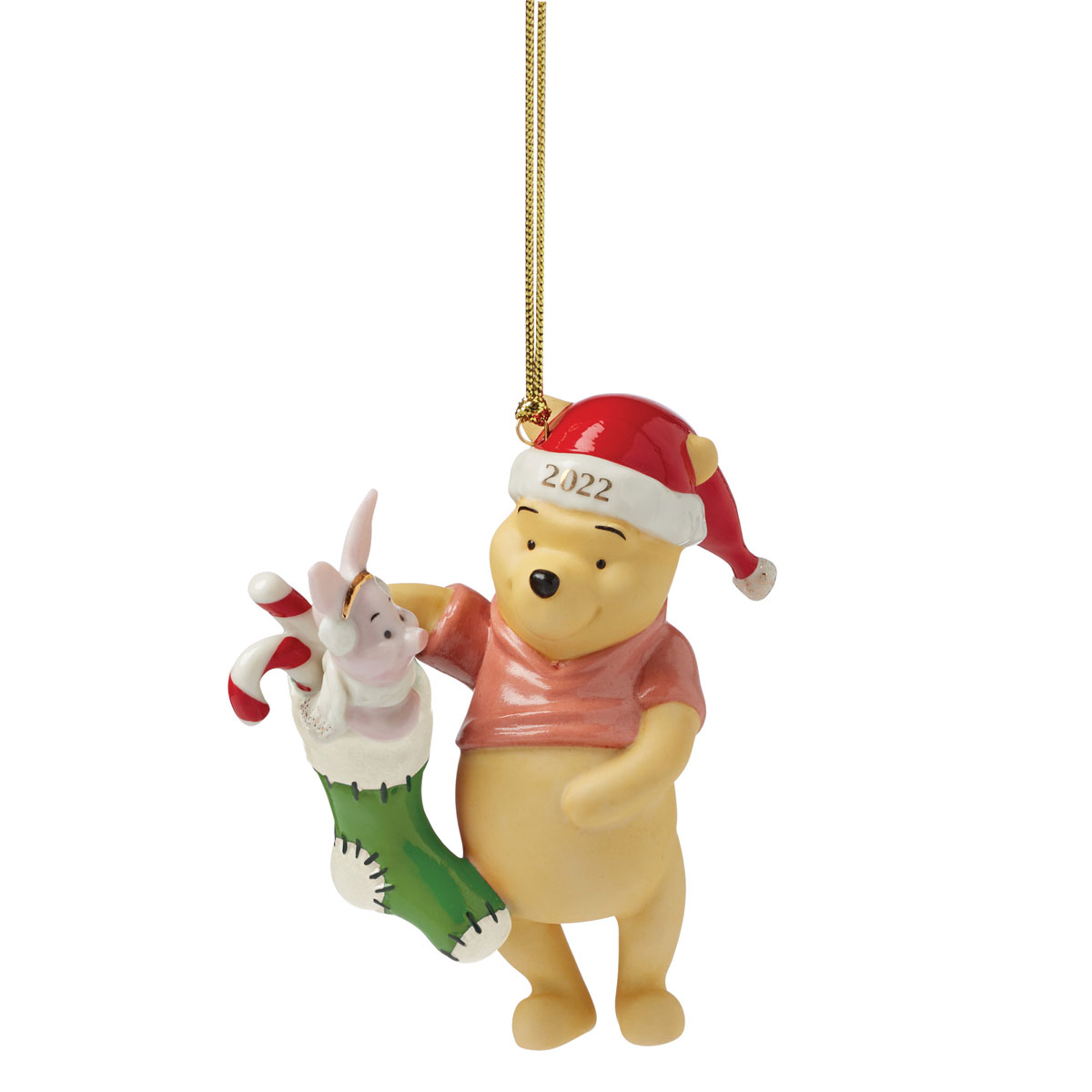 Lenox 2021 Winnie The Pooh Baby's 1St Christmas Ornament Multi 