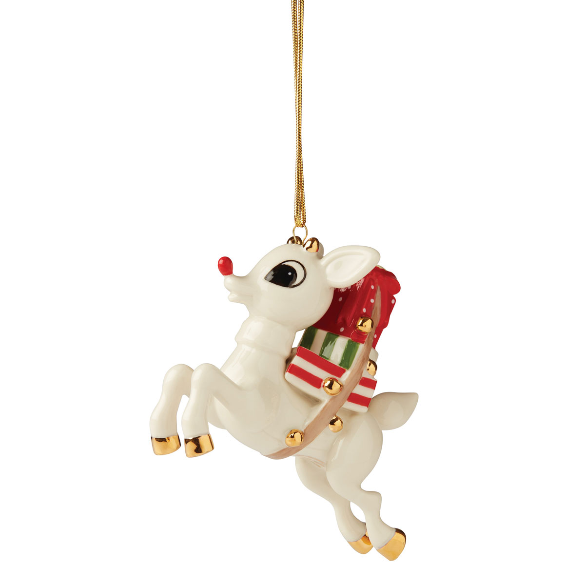 Lenox Christmas 2022 Disney Rudolph Gifts for All Ornament