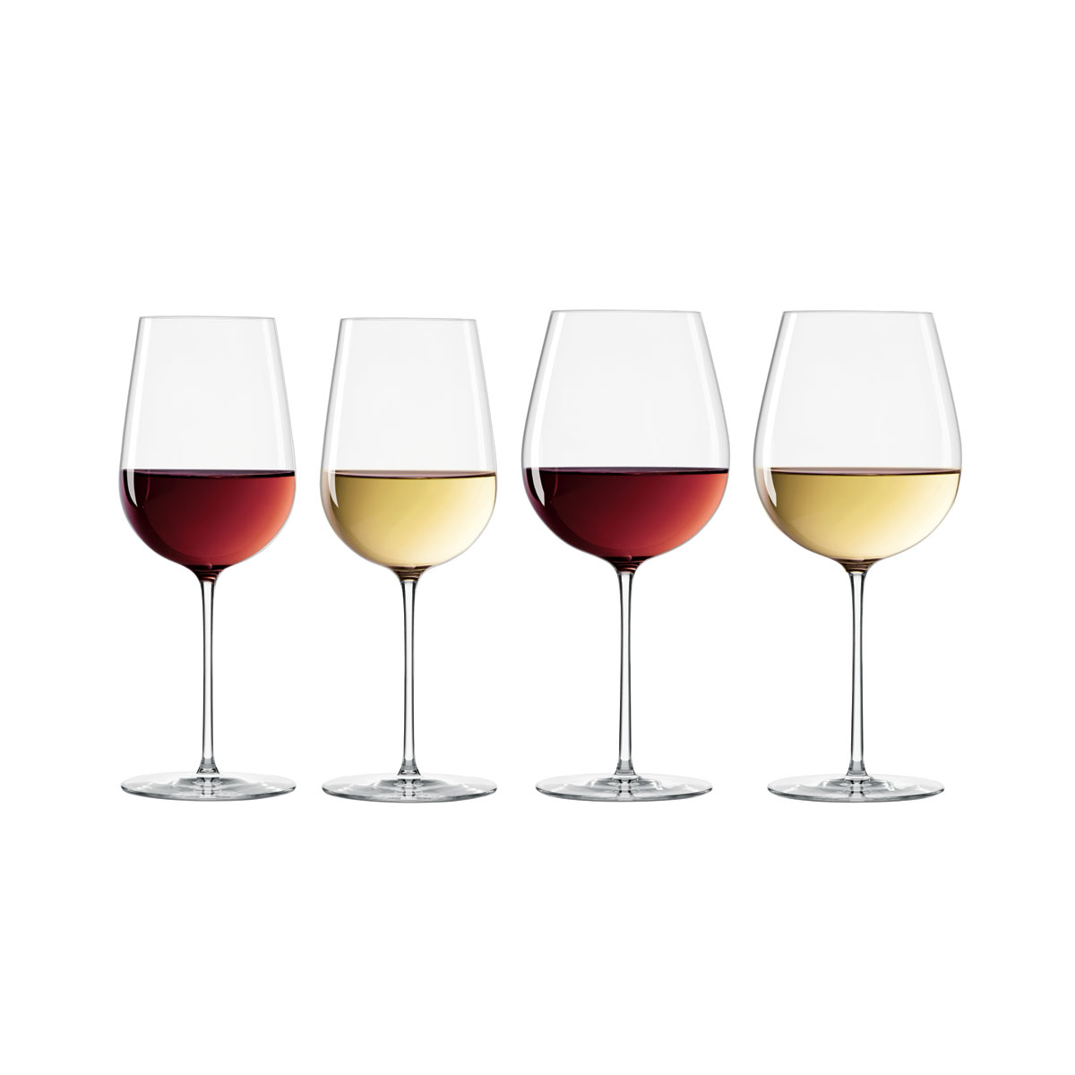 Lenox Tuscany Signature Series Warm and Cool Region Wine Glasses, Set Of Four