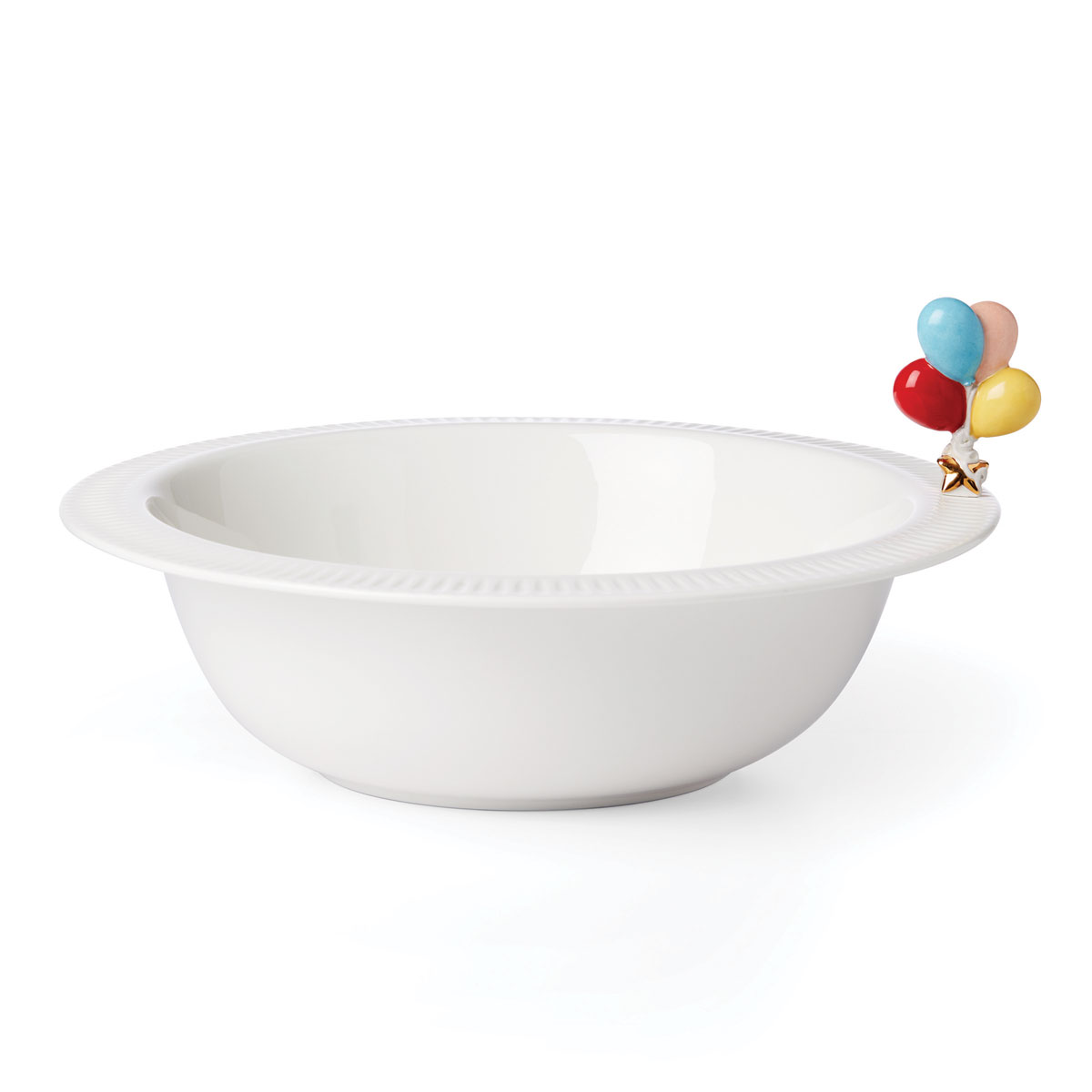 Lenox Profile Poppers Serving Bowl With Balloon Popper Set