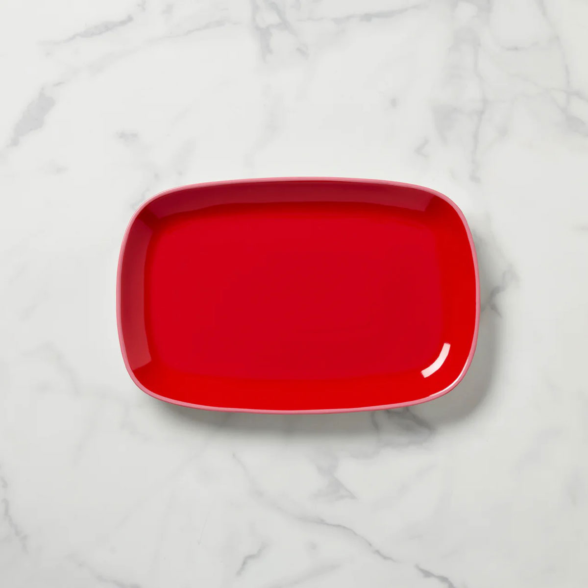 Kate Spade, Lenox Make It Pop 13.5" Platter Red