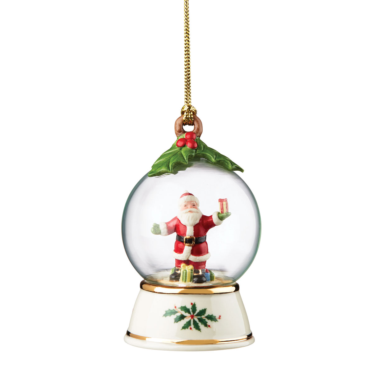 Lenox 2023 Santa Globe Ornament