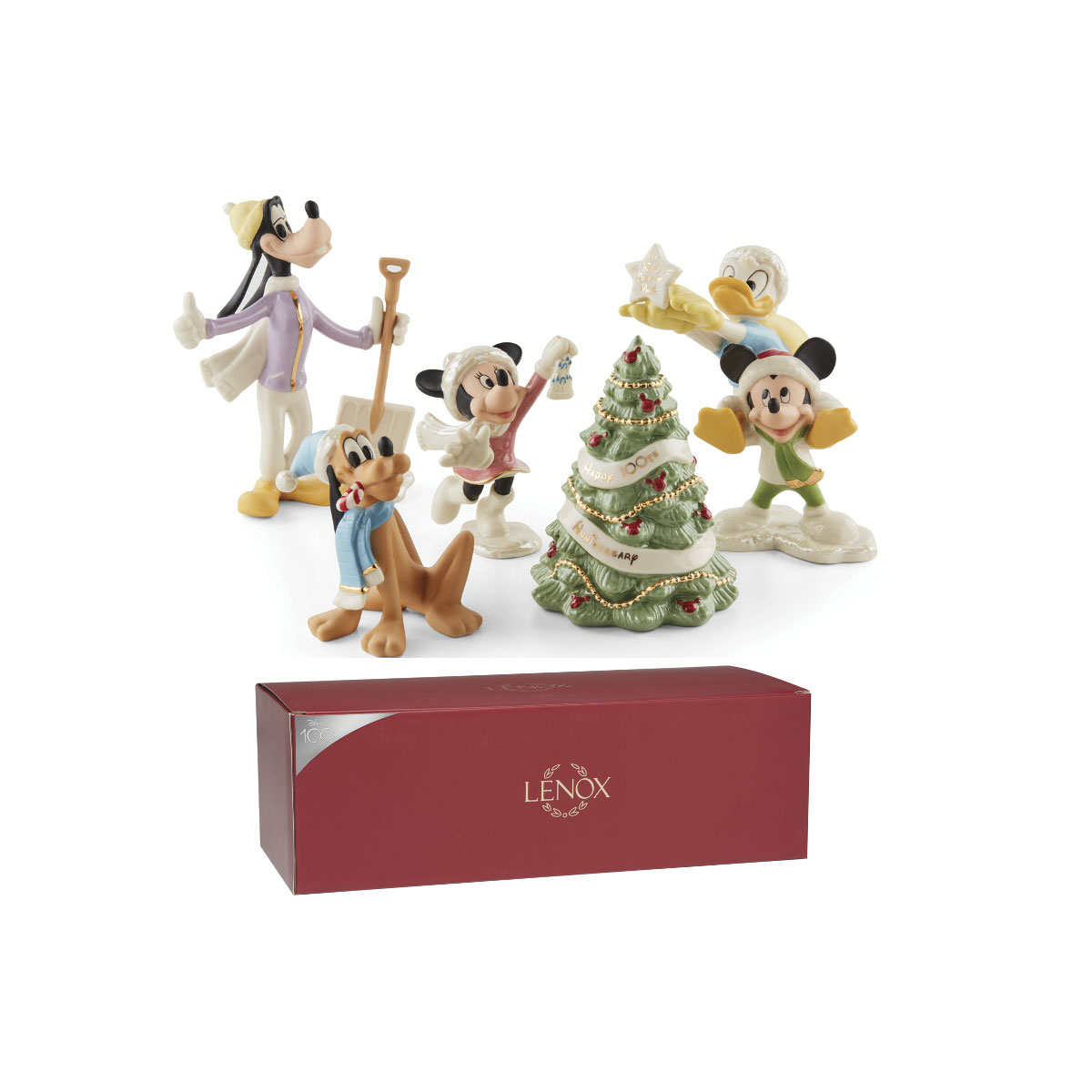 Lenox Disney 100th Anniversary Set of 5