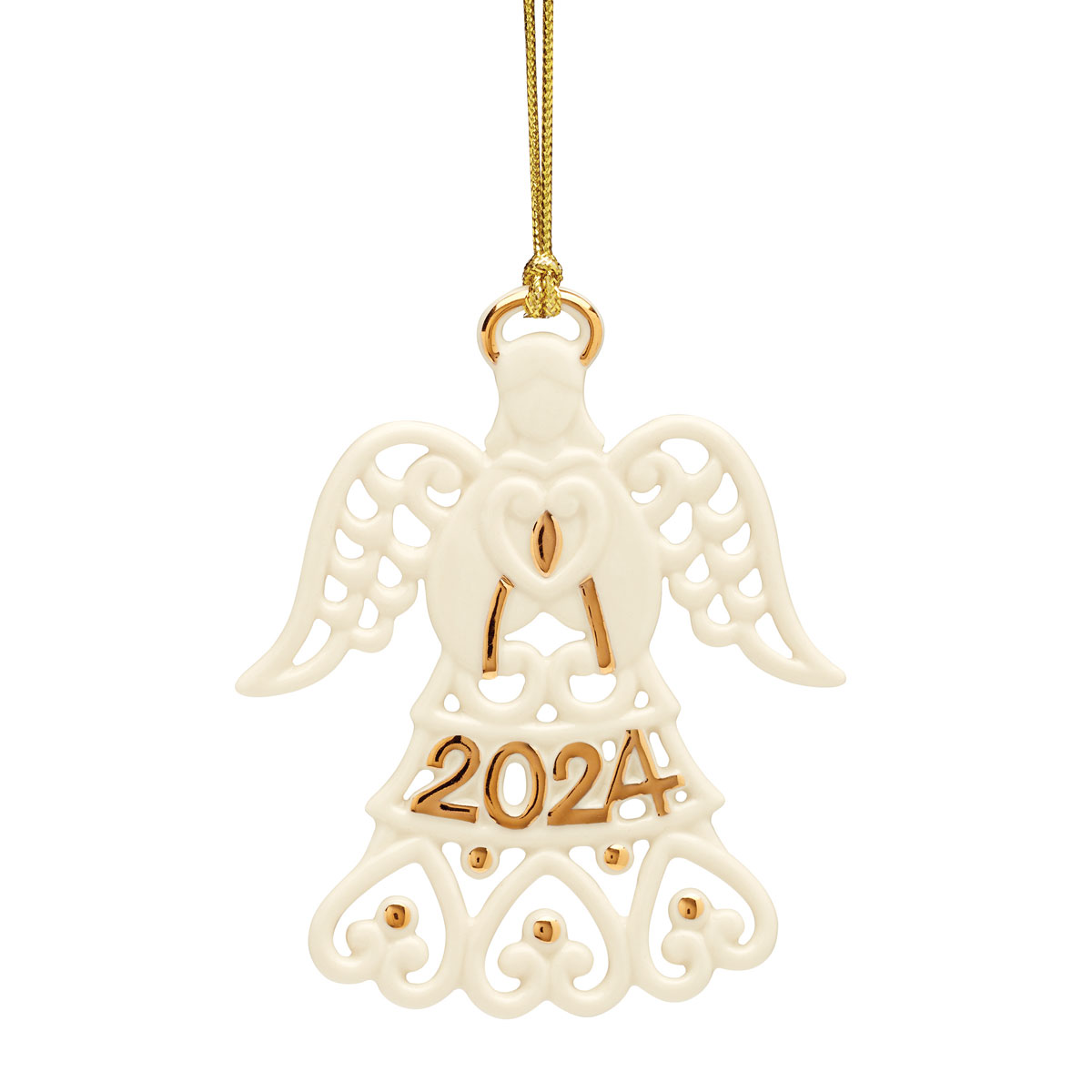 Lenox 2024 A Year To Remember Angel Ornament