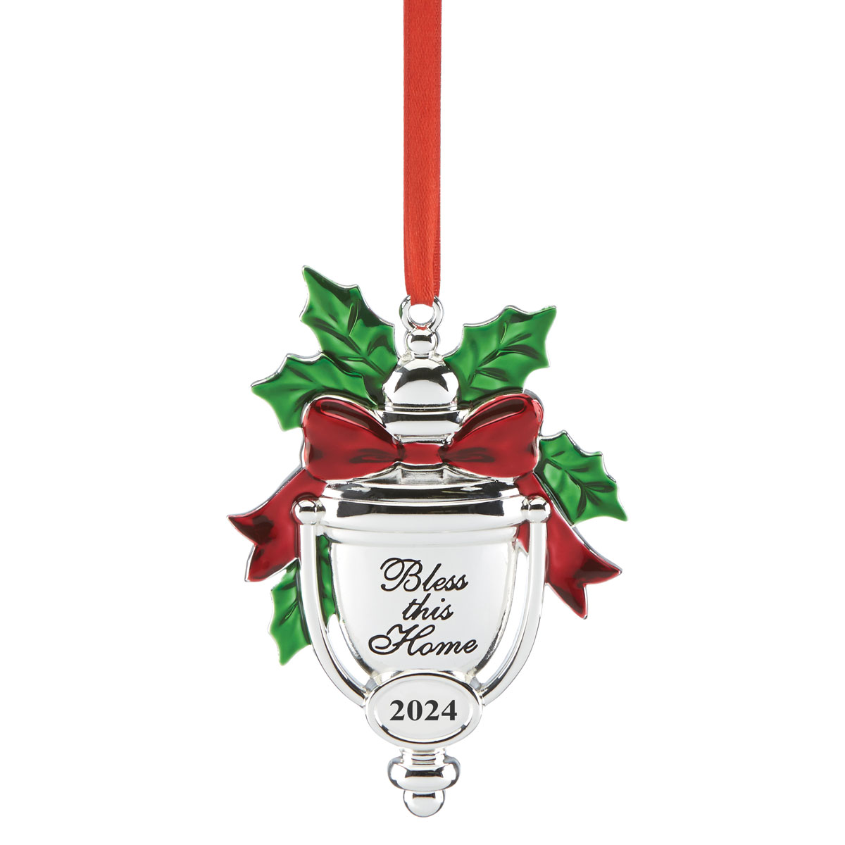 Lenox 2024 Bless This Home Metal Ornament