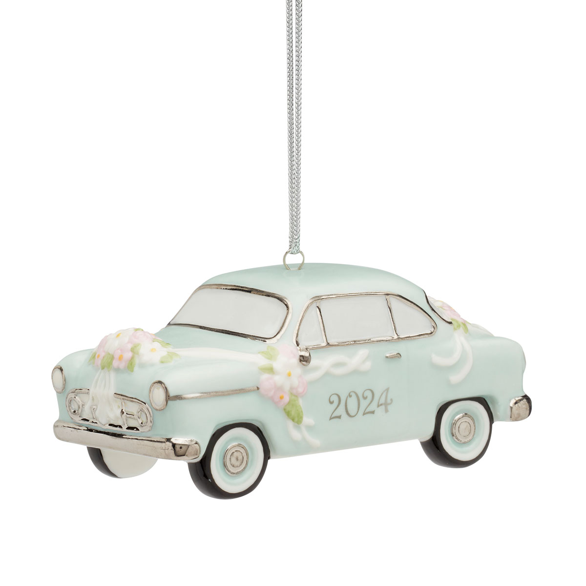 Lenox 2024 Just Married Vintage Car Ornament