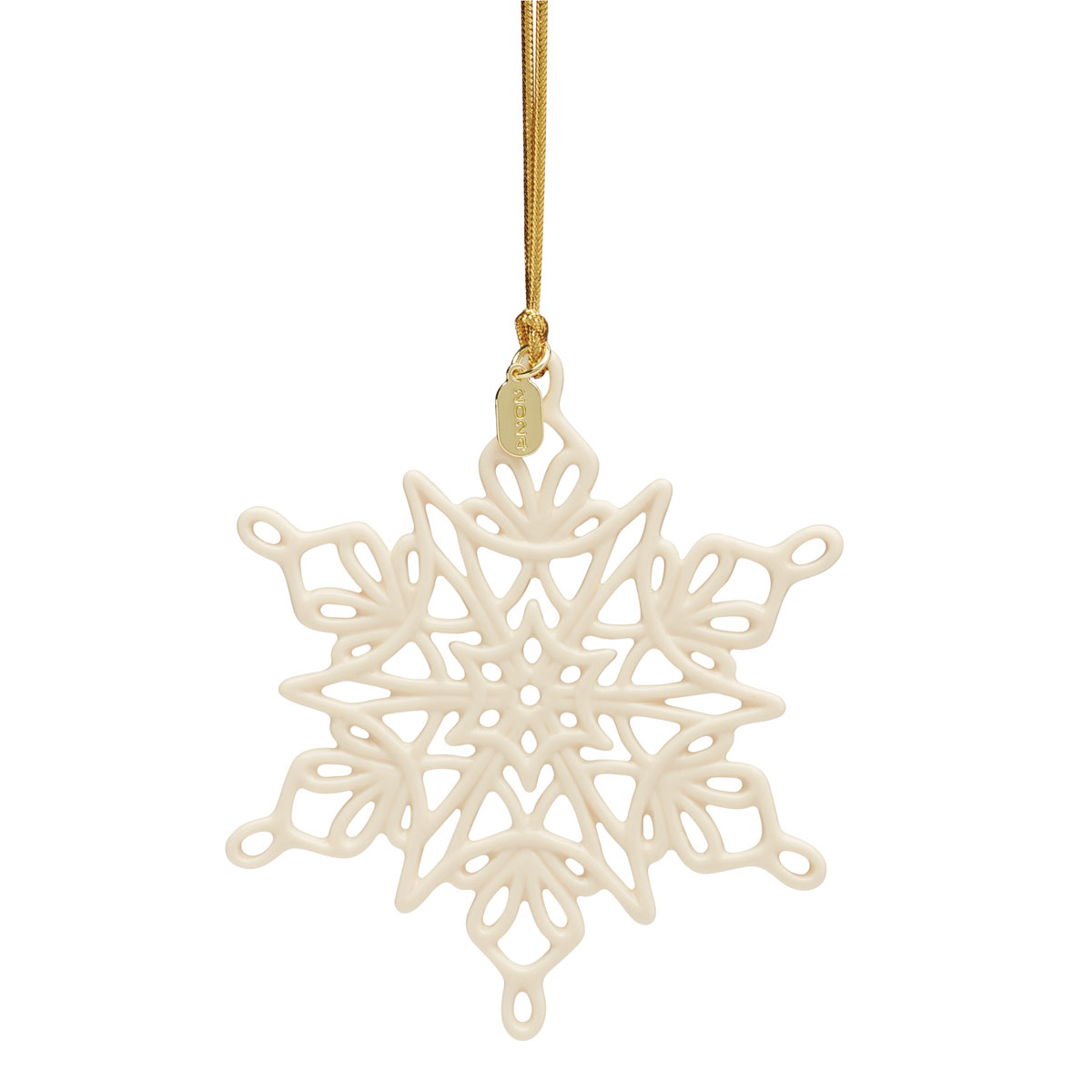 Lenox 2024 Snow Fantasies Snowflake Dated Ornament