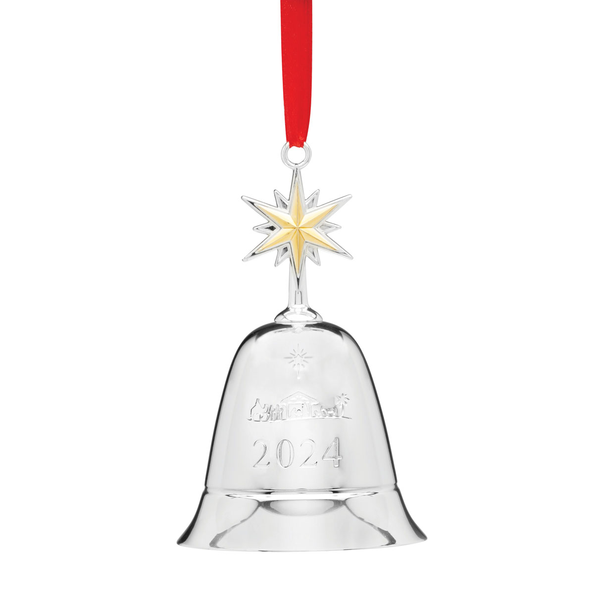 Lenox 2024 Annual Musical Bell Metal Ornament