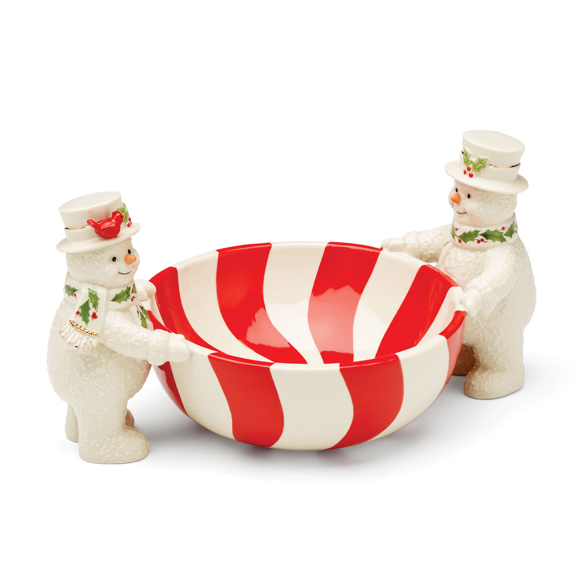 Lenox Happy Holly Days Treat Bowl