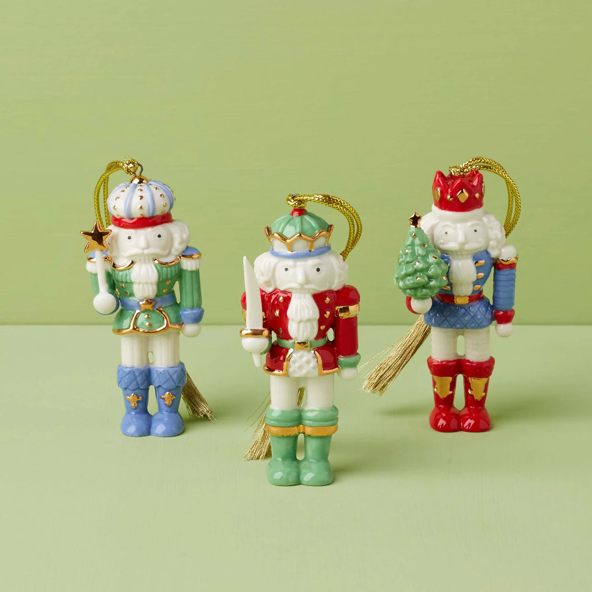 Lenox 2024 Nutcracker 3Pc Ornament Set