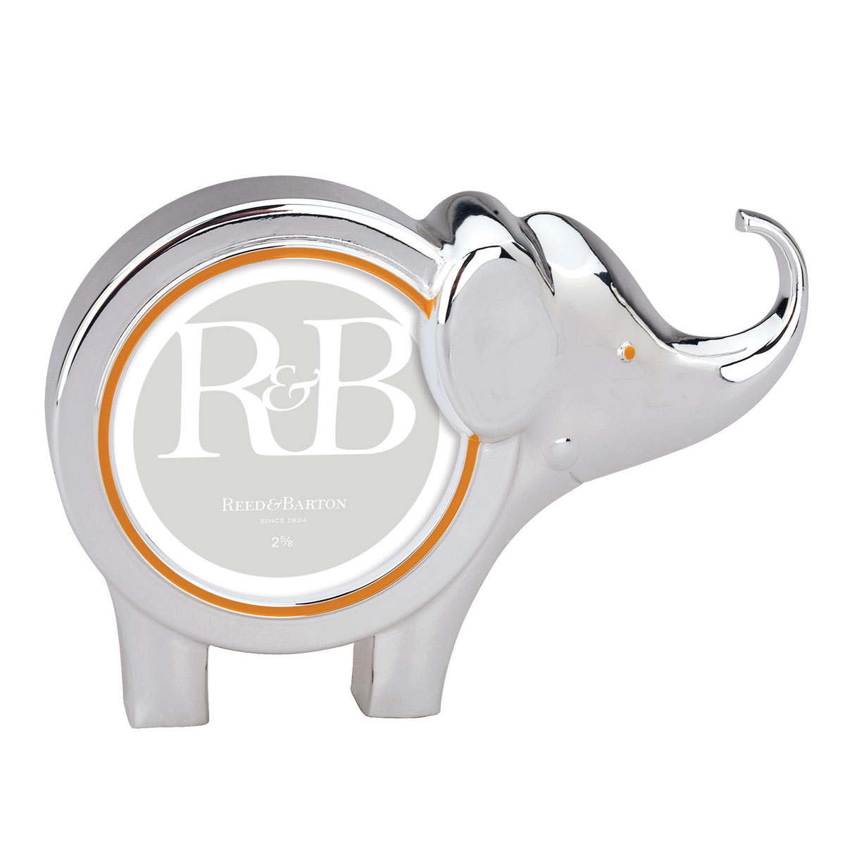 Reed And Barton Jungle Parade Elephant Round Picture Frame