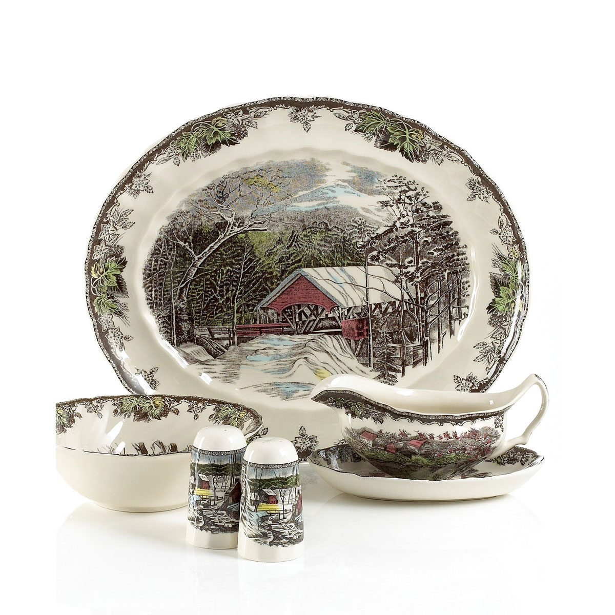 Johnson Brothers Friendly Village 6-Piece Completer Set.