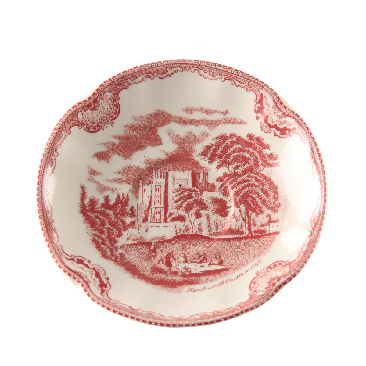 Johnson Brothers China Old Britain Castles Pink Tea Saucer, Single