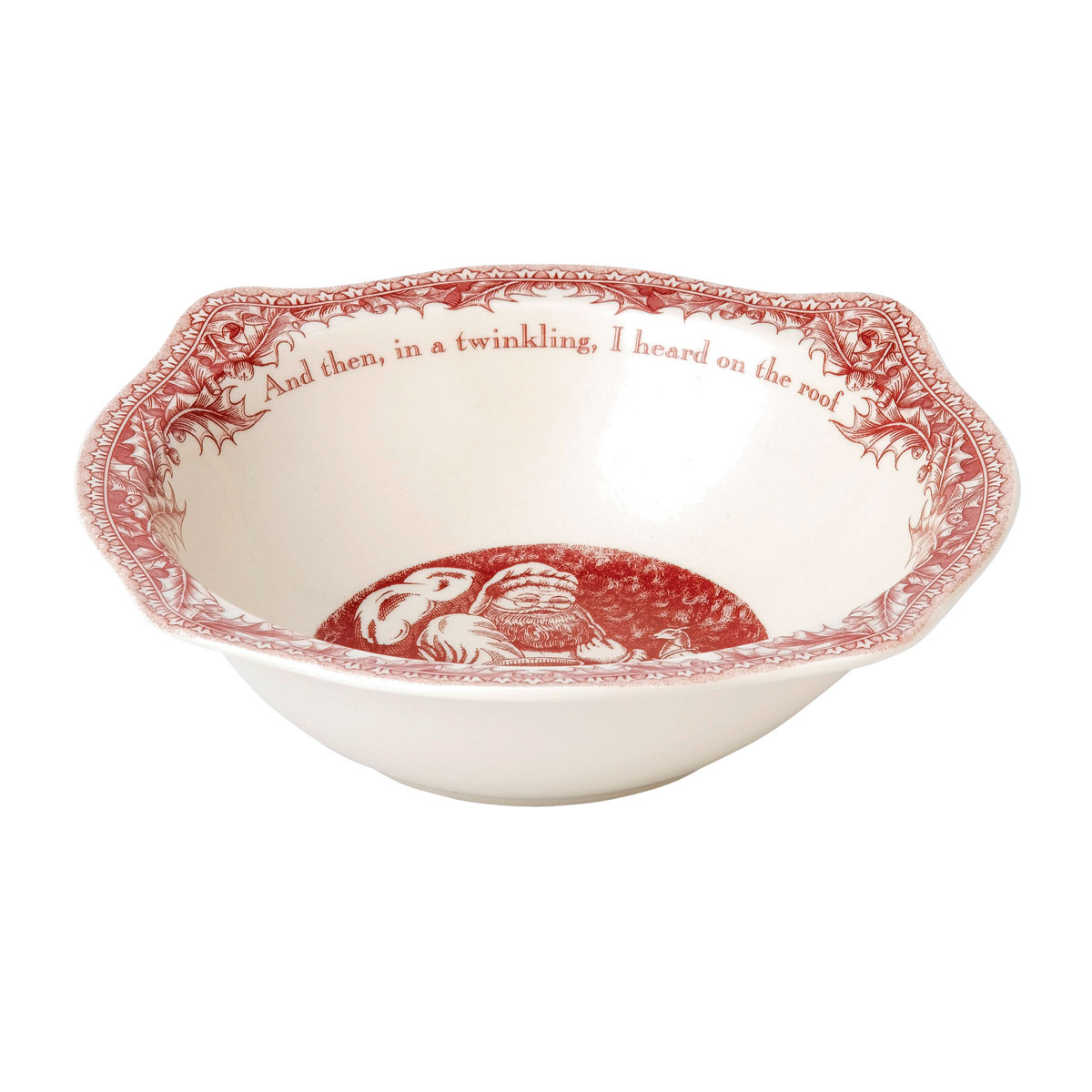 Johnson Brothers Twas The Night Open Vegetable Round Bowl, Single