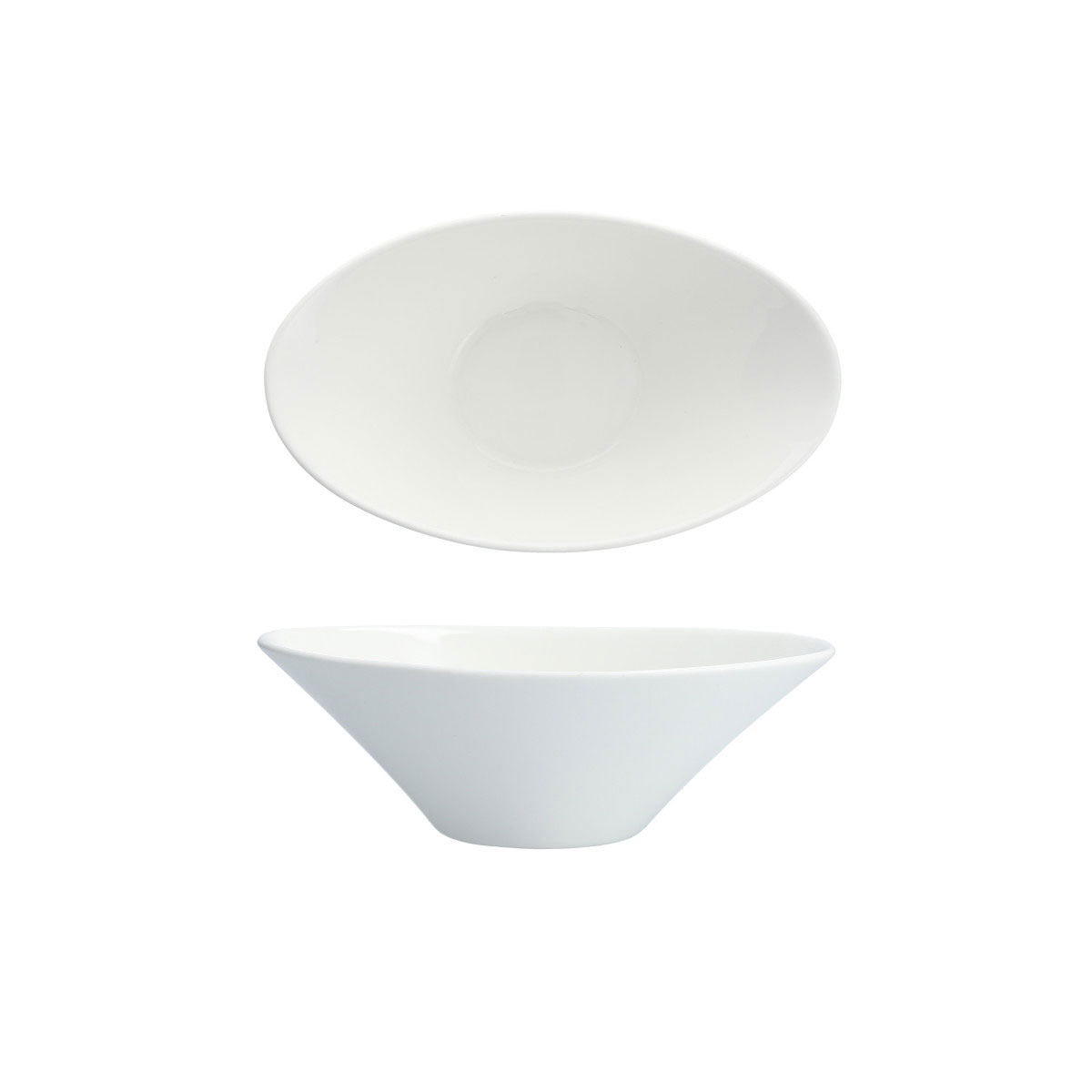 Fortessa Porcelain Accentz Oval Dipping Bowl, Single
