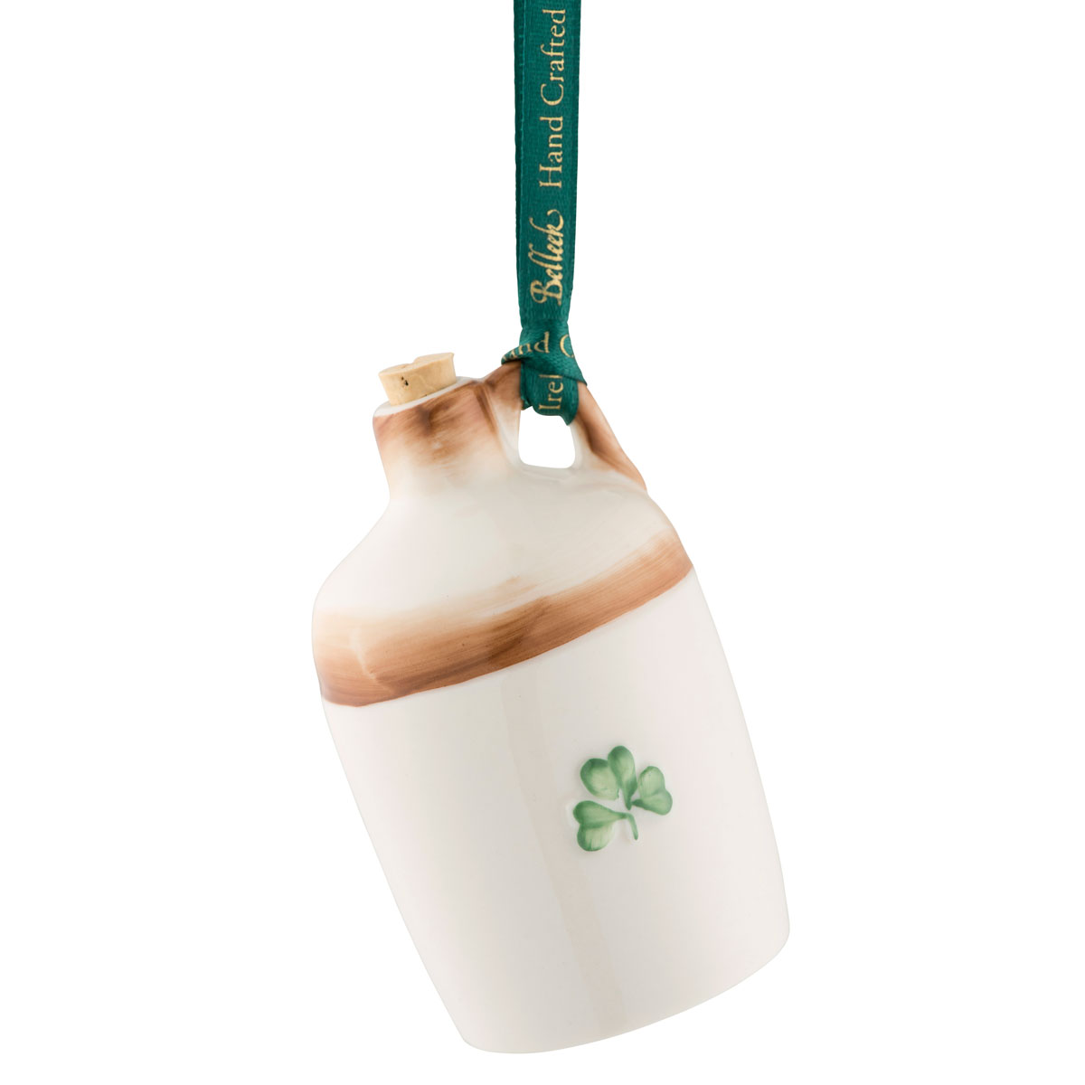 Belleek China 2023 Irish Beer Jar, Growler Ornament