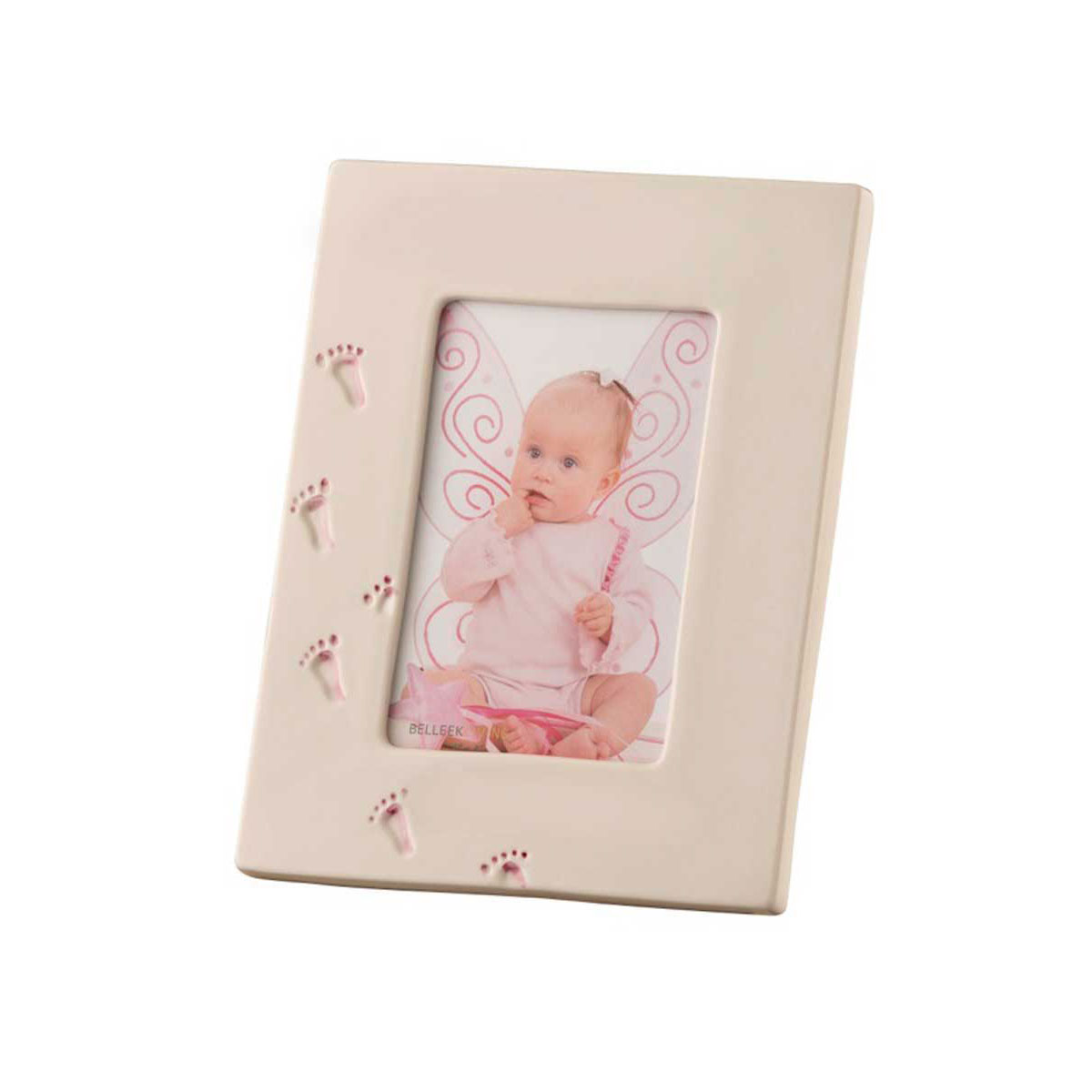 Belleek Living Precious Memories Pink Baby Girl Picture Frame